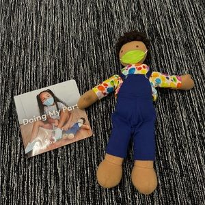 Lovevery Quinn doll and book